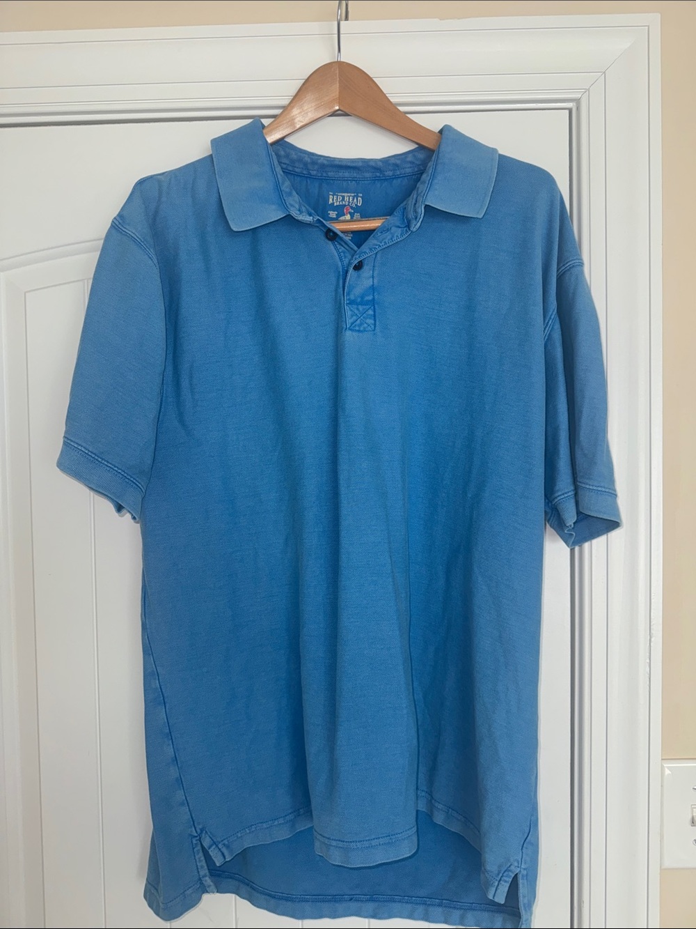 Red Head Brand Blue Polo Shirt